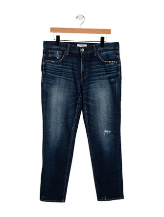 Moussy Mid-Rise Straight Leg Jeans