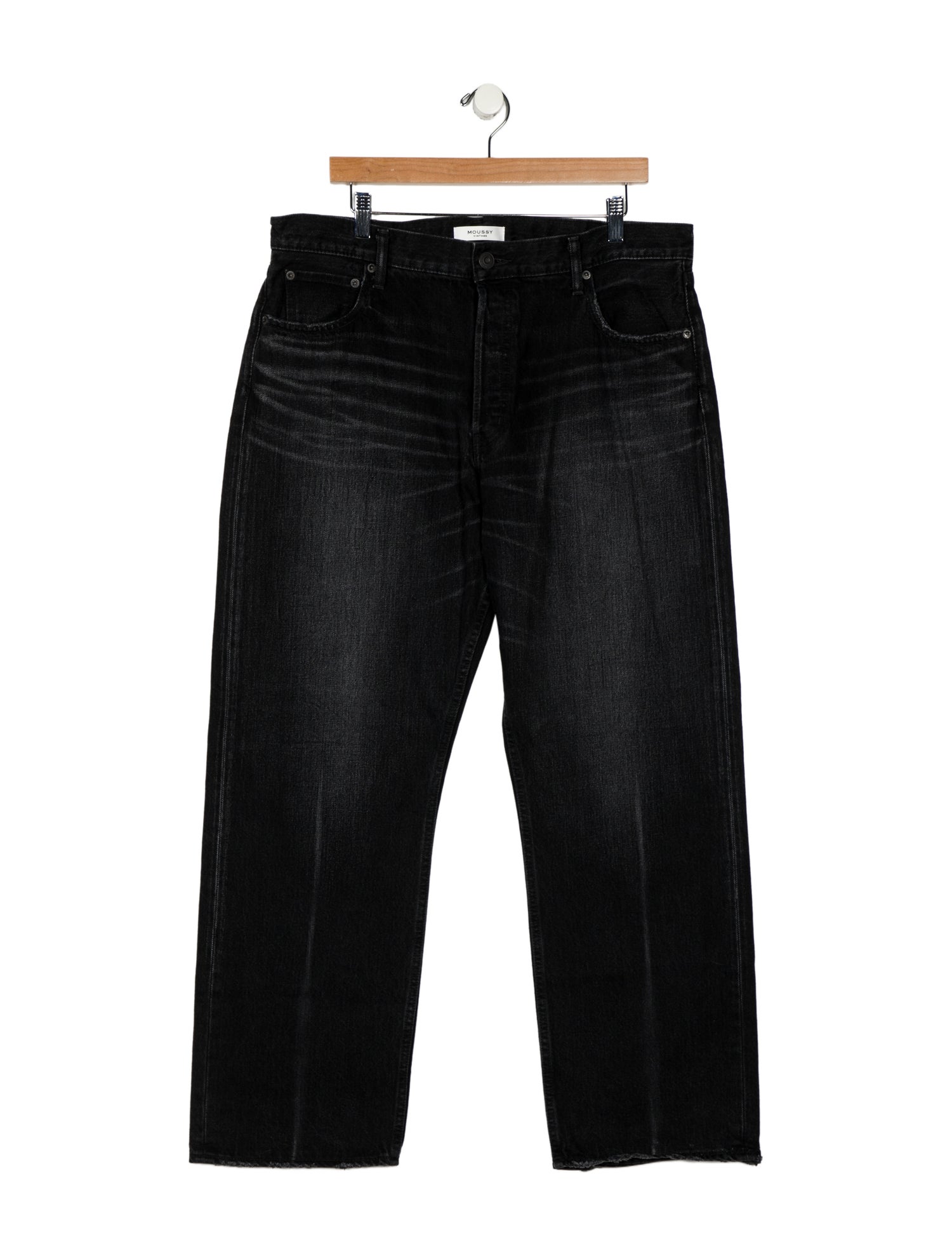 Moussy High-Rise Wide Leg Jeans