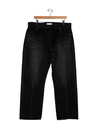 Moussy High-Rise Wide Leg Jeans