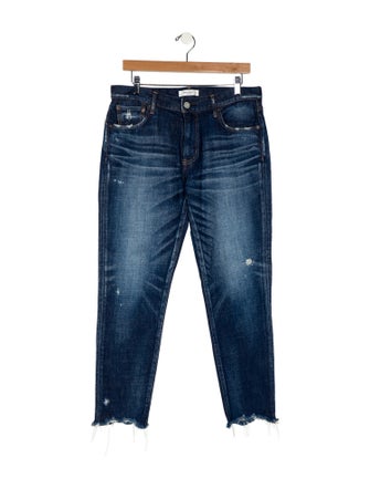 Moussy Mid-Rise Straight Leg Jeans