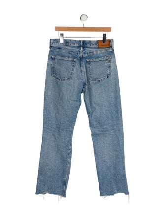 Moussy High-Rise Wide Leg Jeans