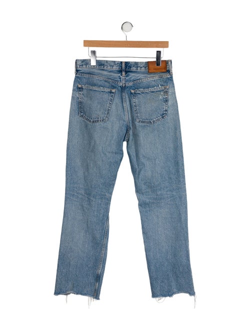 Moussy High-Rise Wide Leg Jeans