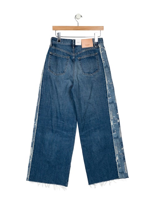 Moussy High-Rise Wide Leg Jeans
