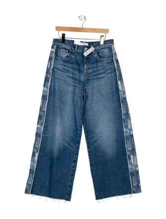 Moussy High-Rise Wide Leg Jeans