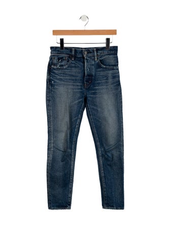 Moussy Mid-Rise Straight Leg Jeans