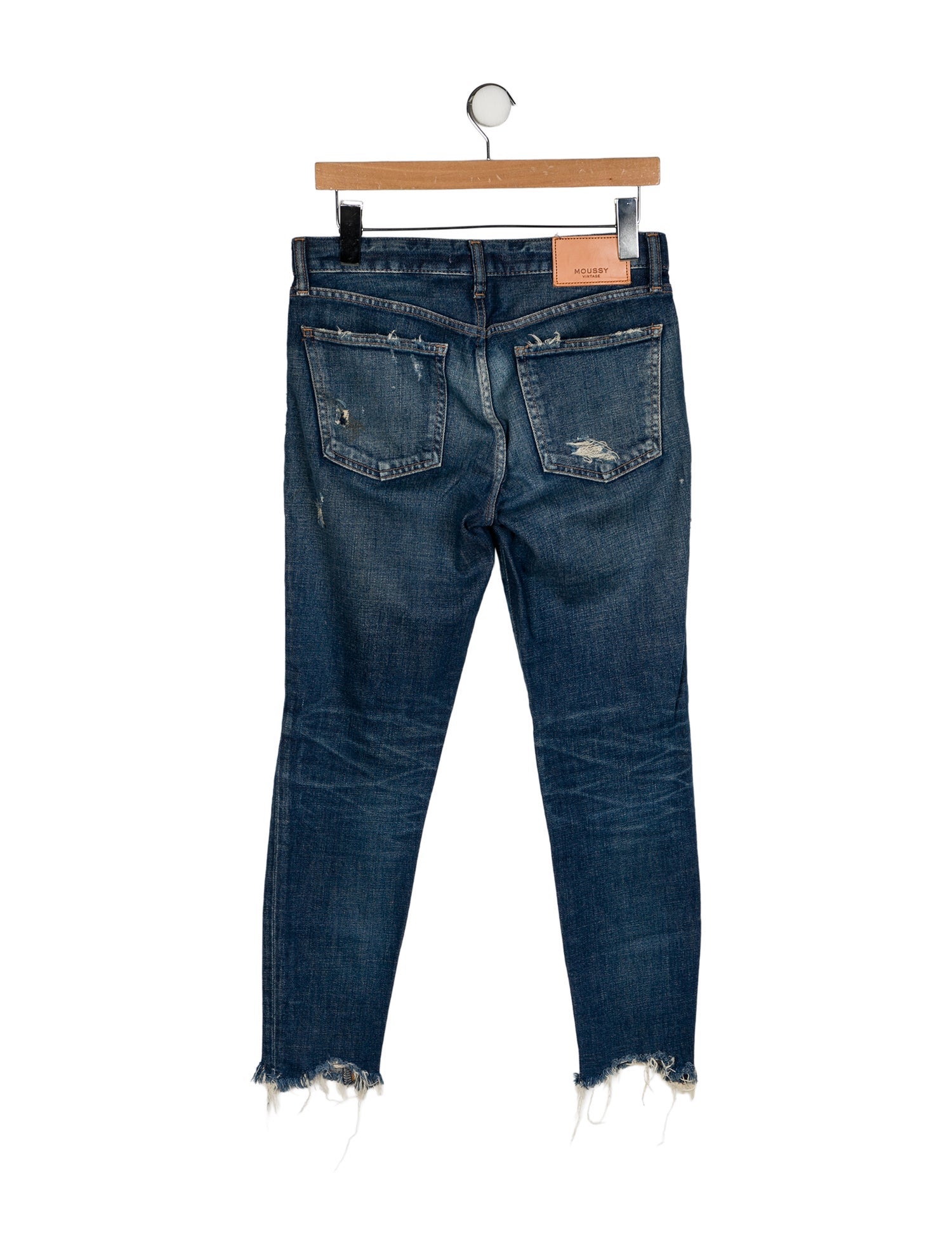 Moussy Mid-Rise Skinny Leg Jeans