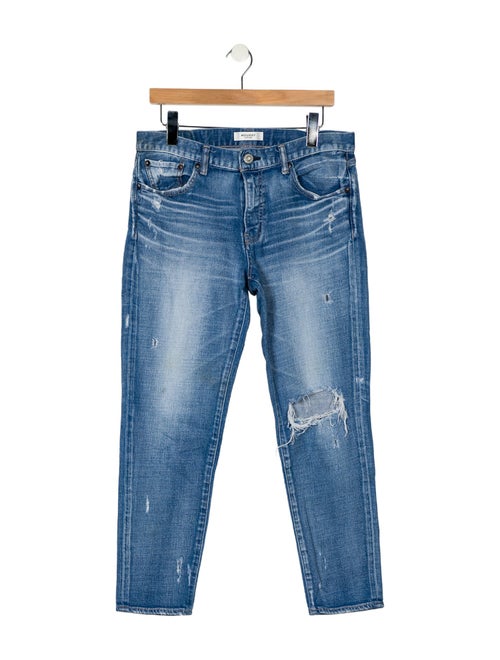 Moussy Mid-Rise Straight Leg Jeans