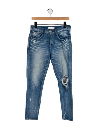 Moussy Mid-Rise Skinny Leg Jeans