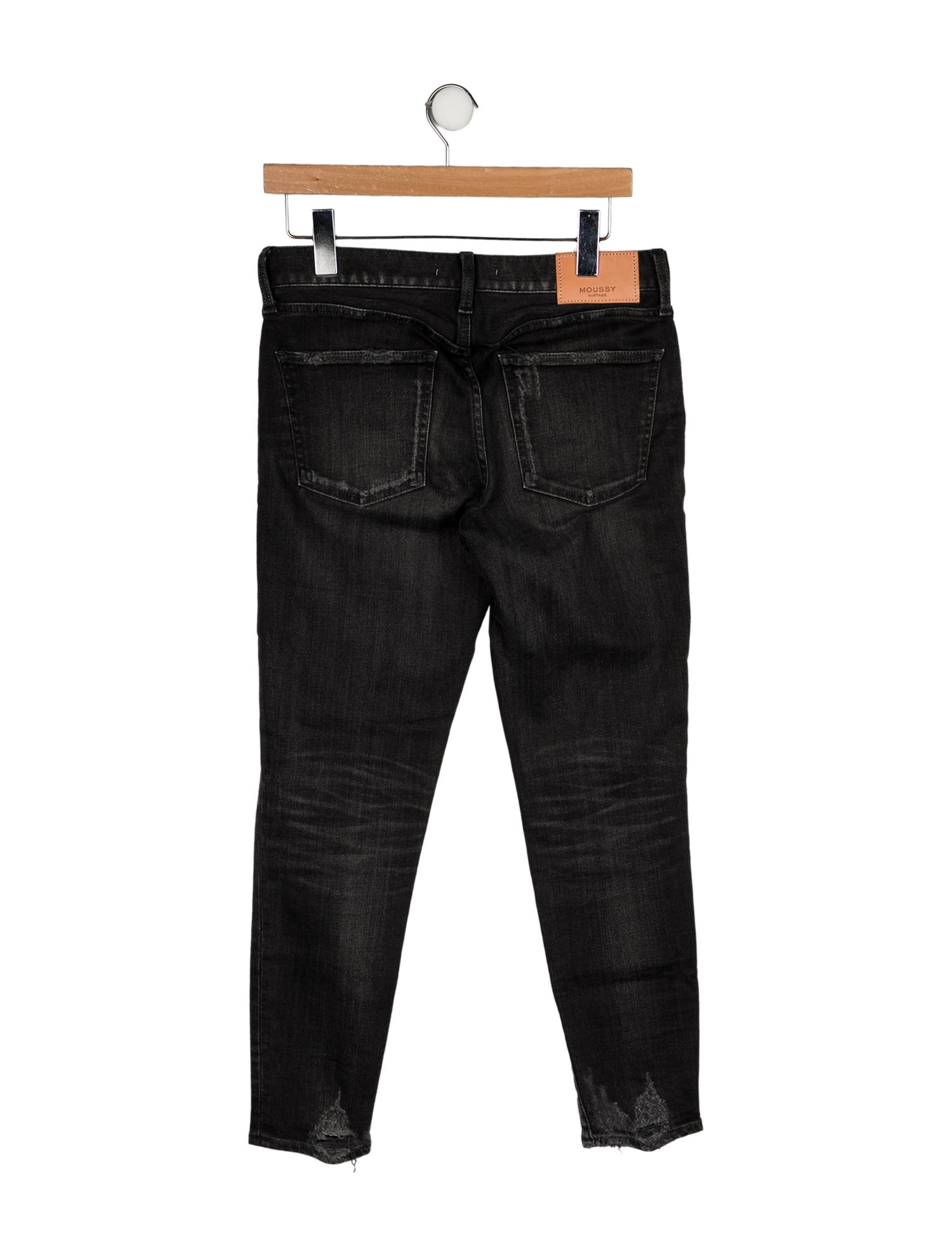 Moussy Mid-Rise Skinny Leg Jeans