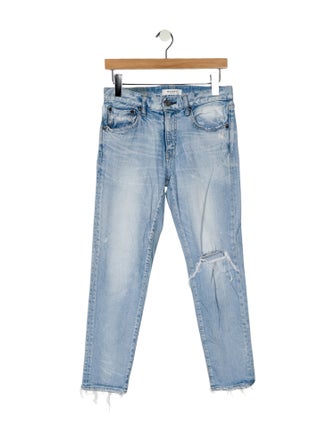 Moussy Mid-Rise Straight Leg Jeans