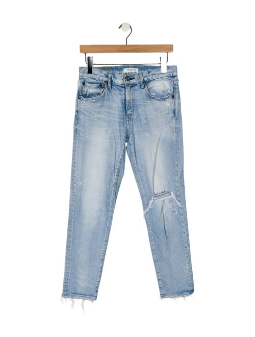Moussy Mid-Rise Straight Leg Jeans