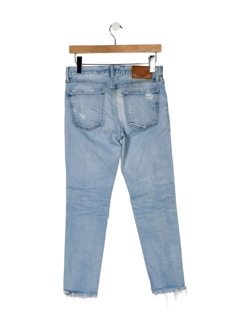 Moussy Mid-Rise Straight Leg Jeans