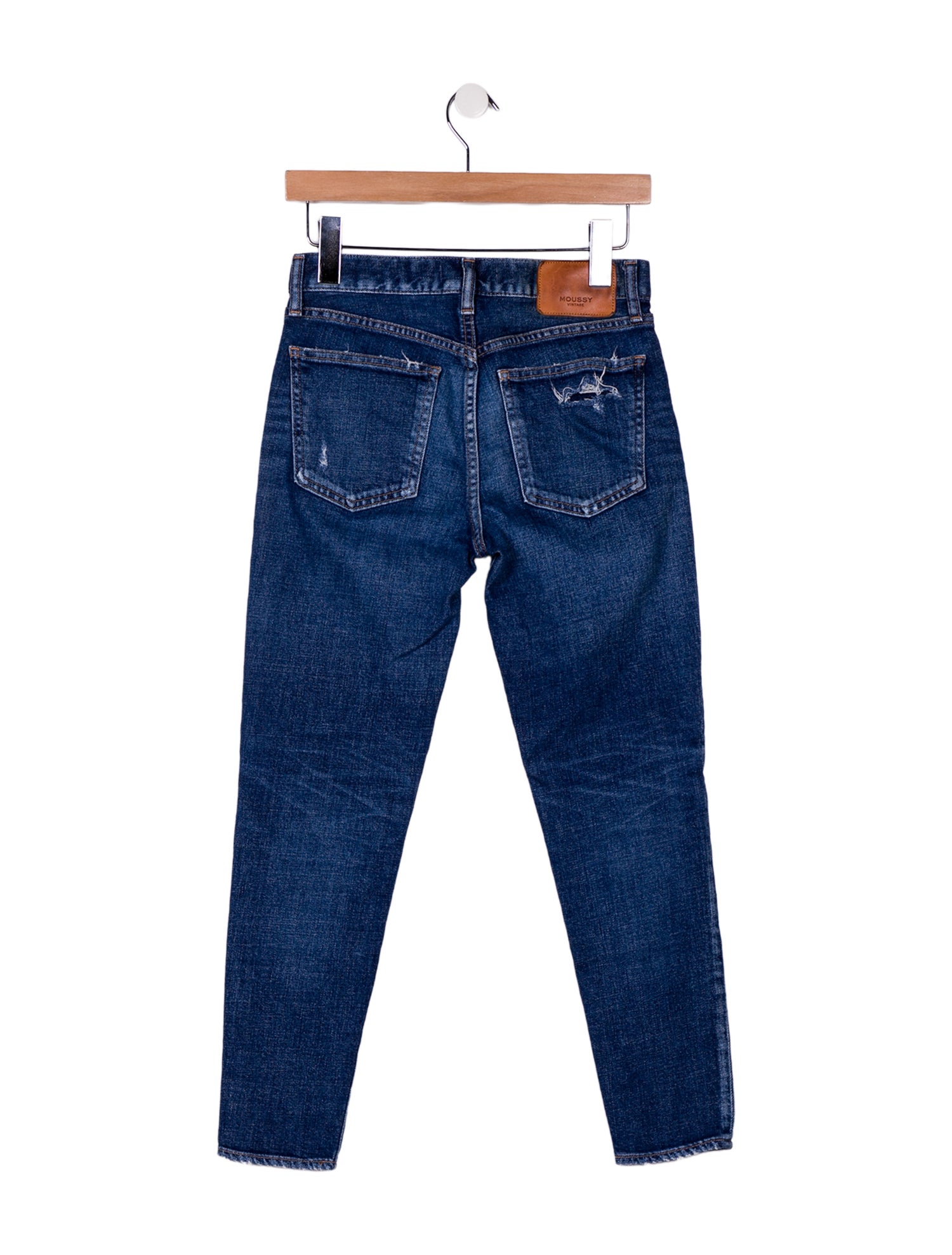 Moussy Mid-Rise Skinny Leg Jeans