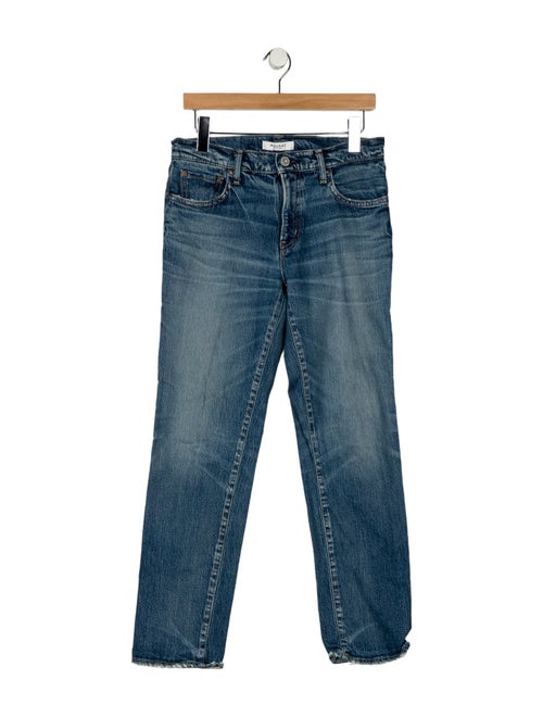 Moussy High-Rise Straight Leg Jeans