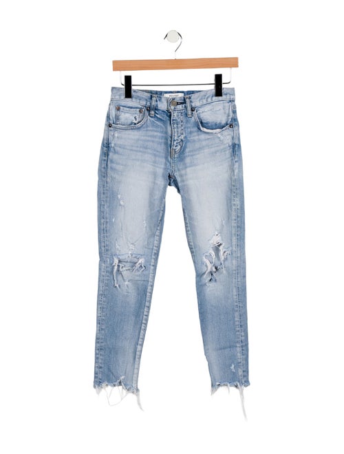 Moussy Mid-Rise Skinny Leg Jeans