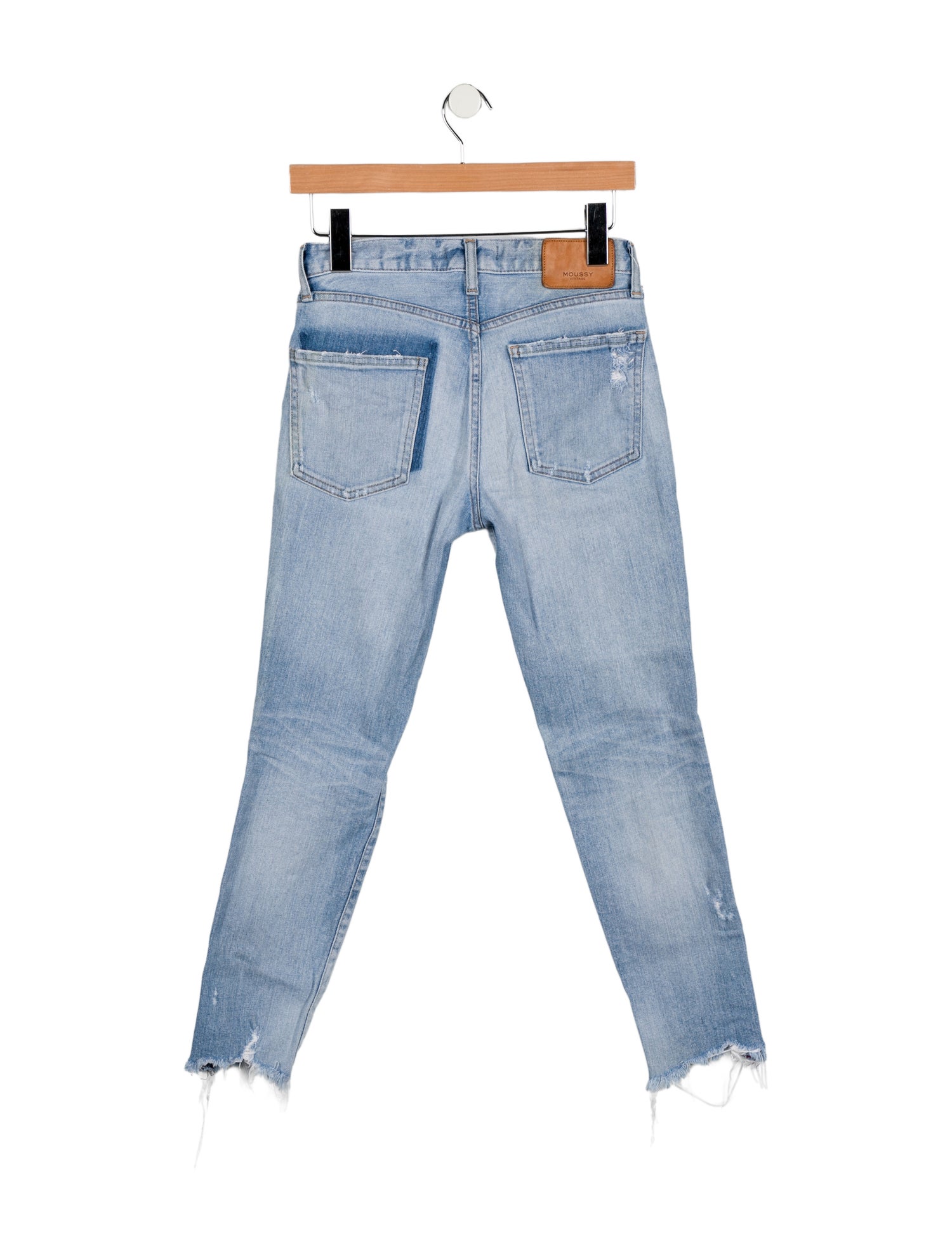 Moussy Mid-Rise Skinny Leg Jeans