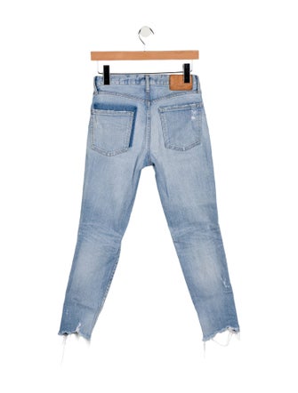 Moussy Mid-Rise Skinny Leg Jeans
