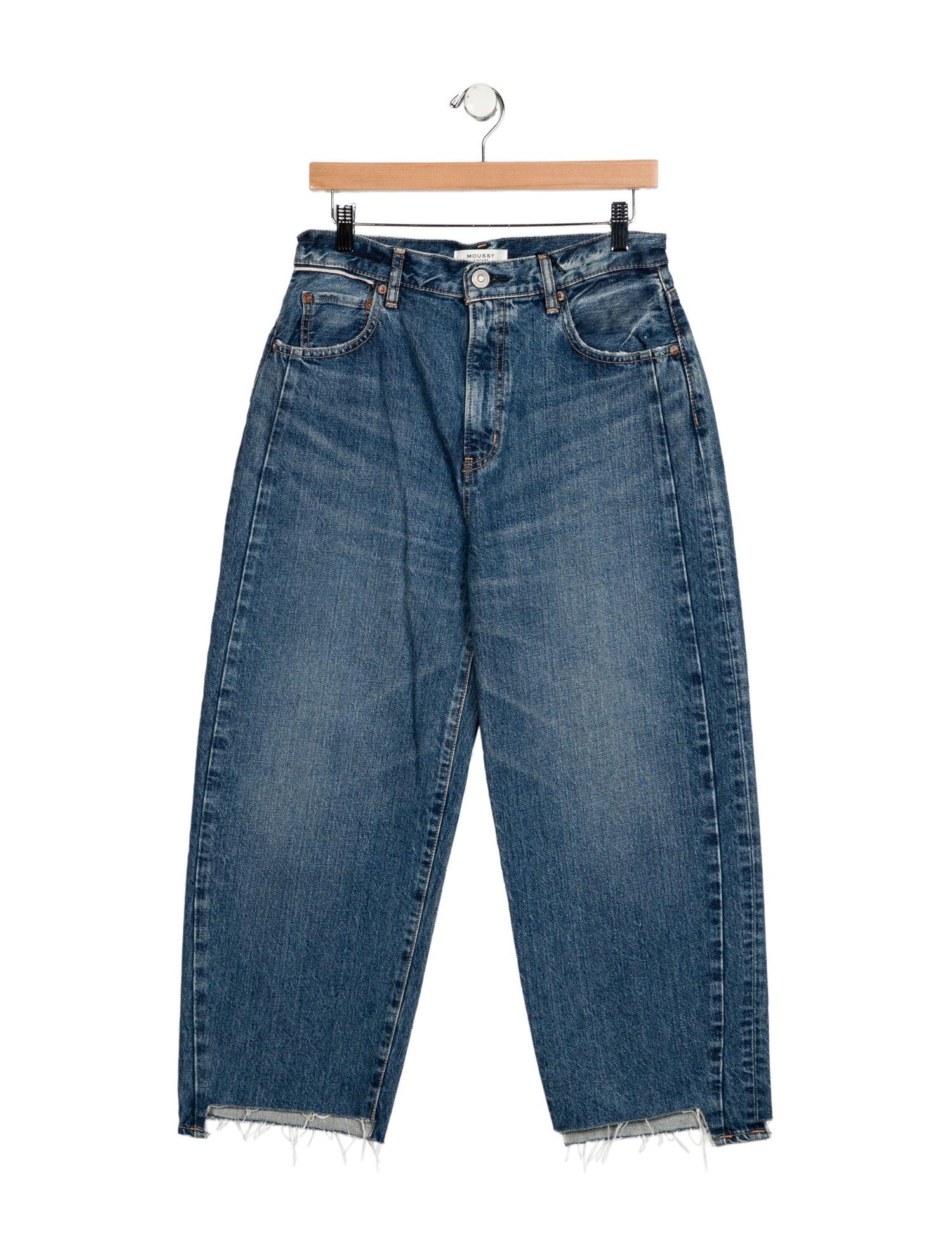 Moussy High-Rise Wide Leg Jeans w/ Tags