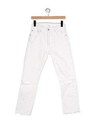 Moussy Mid-Rise Straight Leg Jeans