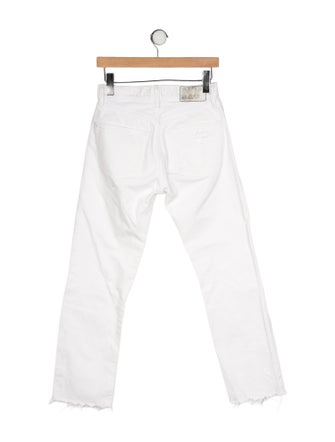 Moussy Mid-Rise Straight Leg Jeans