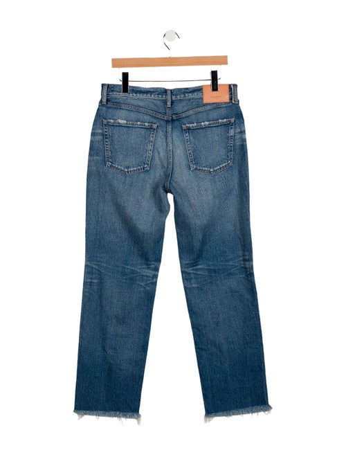 Moussy Mid-Rise Wide Leg Jeans