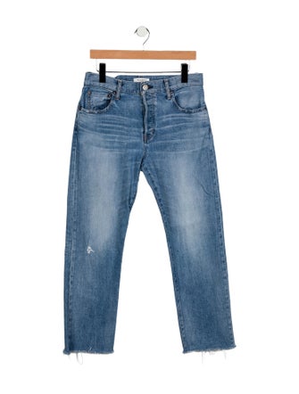 Moussy Mid-Rise Straight Leg Jeans