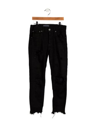 Moussy High-Rise Wide Leg Jeans