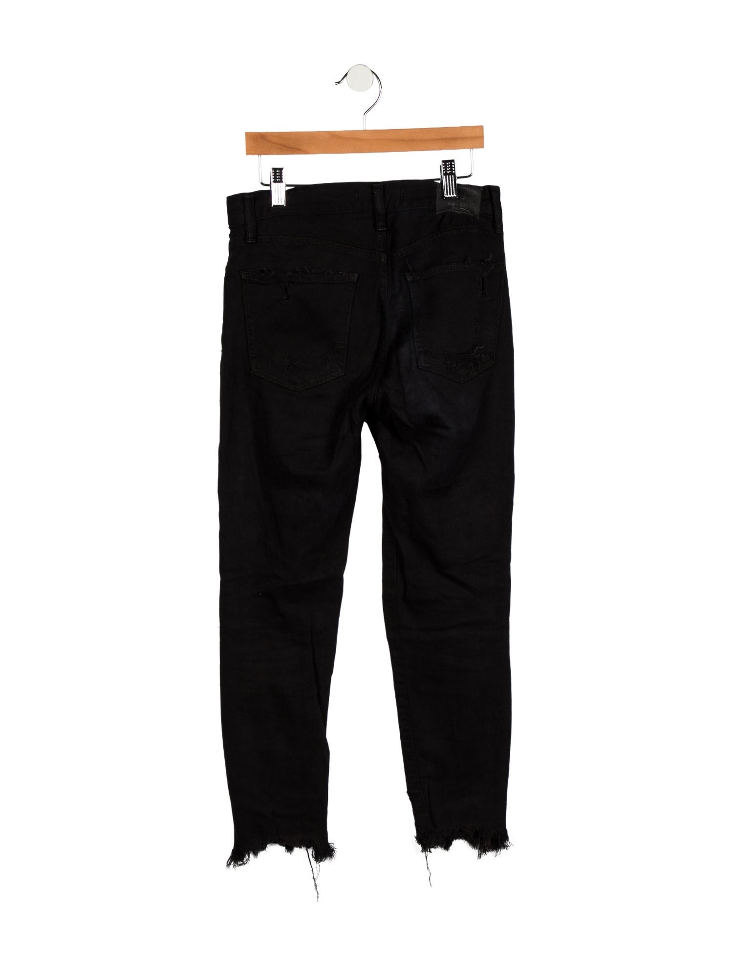 Moussy High-Rise Wide Leg Jeans