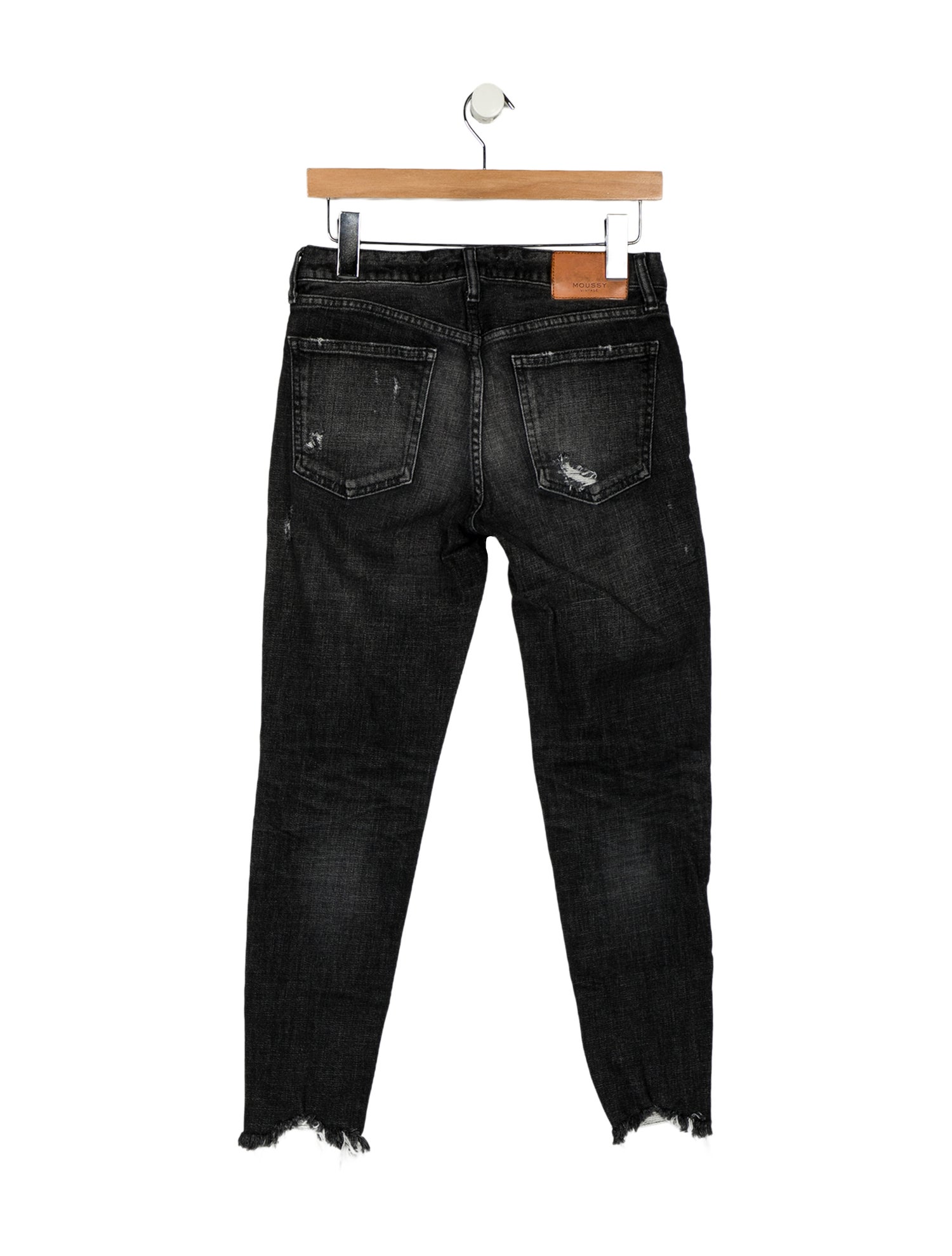 Moussy Mid-Rise Skinny Leg Jeans