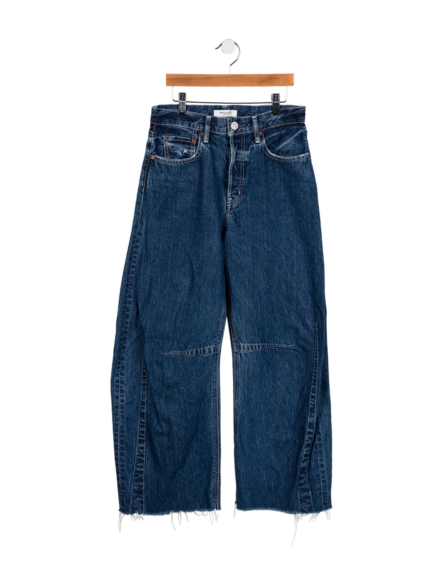 Moussy High-Rise Wide Leg Jeans