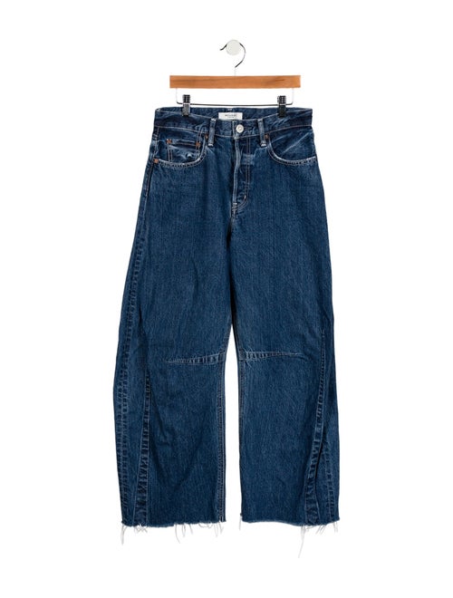 Moussy High-Rise Wide Leg Jeans