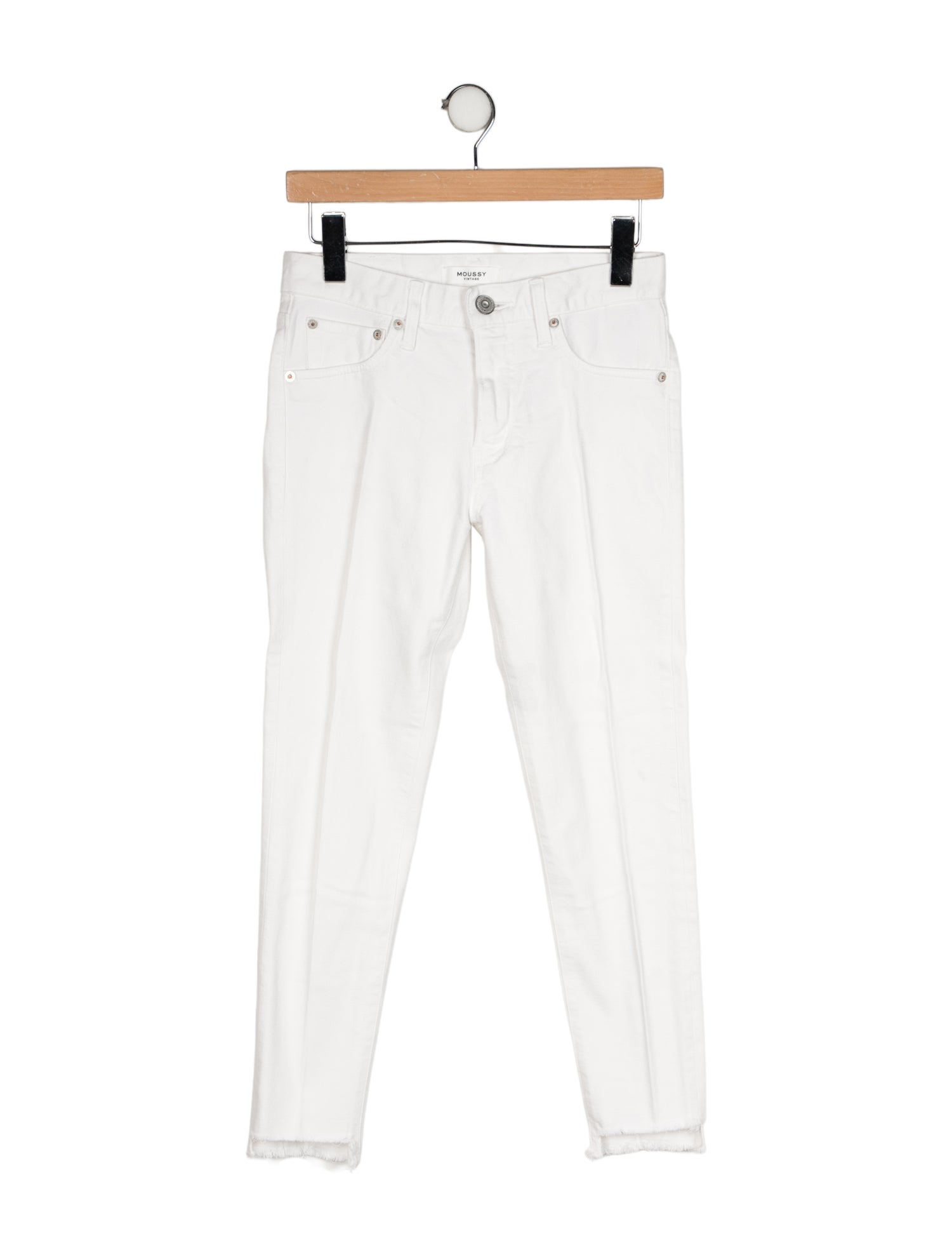 Moussy Mid-Rise Skinny Leg Jeans