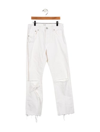 Moussy Mid-Rise Straight Leg Jeans