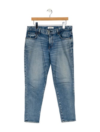 Moussy Mid-Rise Straight Leg Jeans