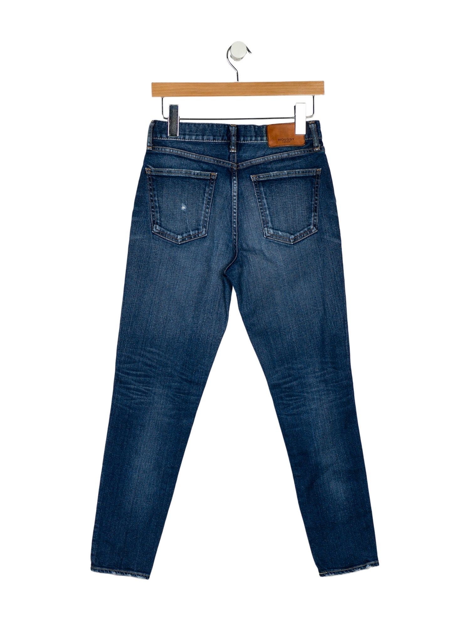 Moussy Mid-Rise Skinny Leg Jeans