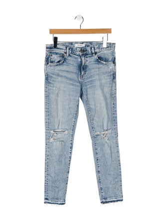 Moussy Mid-Rise Skinny Leg Jeans