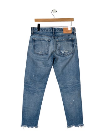 Moussy Mid-Rise Straight Leg Jeans