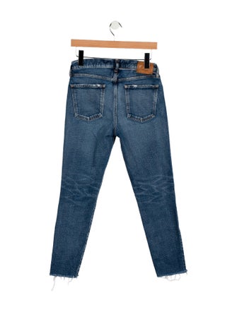 Moussy Mid-Rise Skinny Leg Jeans