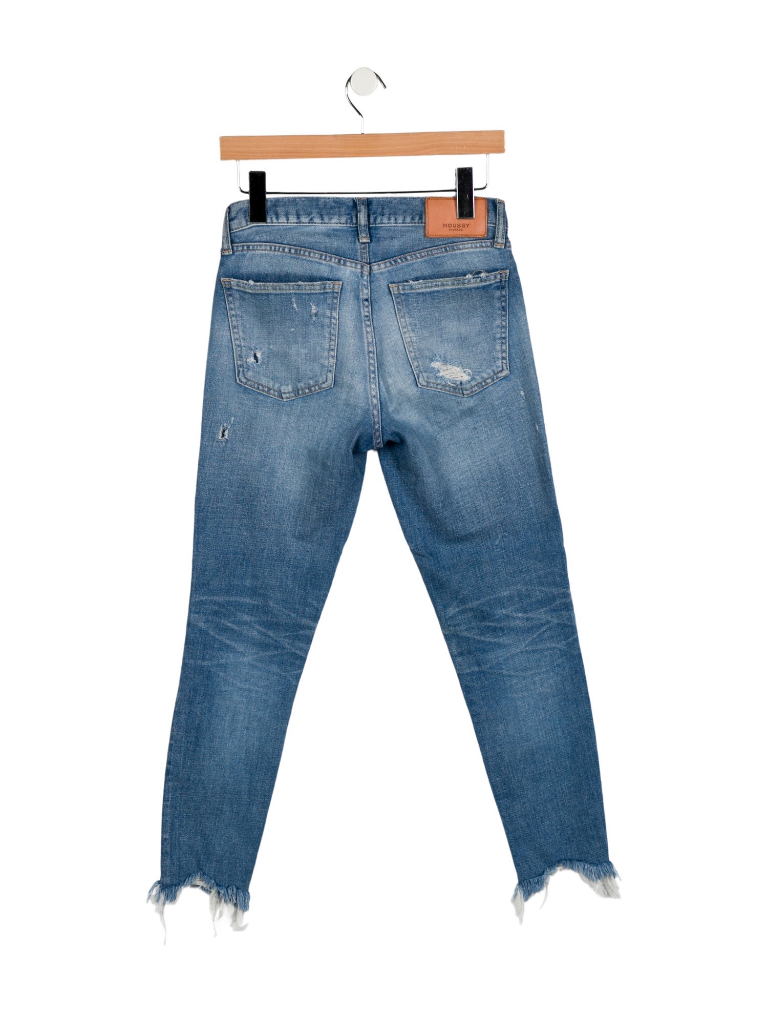 Moussy Mid-Rise Skinny Leg Jeans