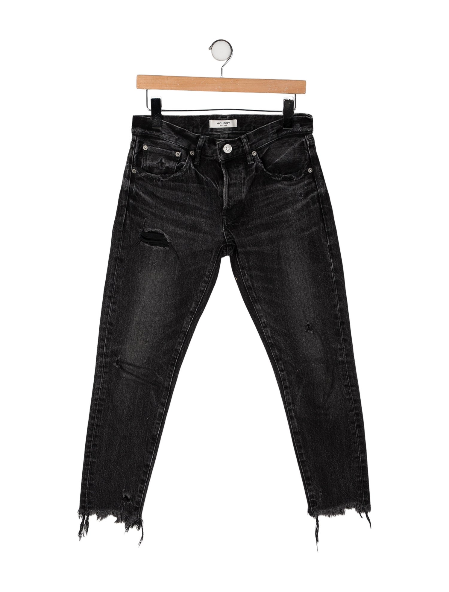 Moussy Mid-Rise Skinny Leg Jeans