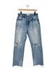 Moussy High-Rise Straight Leg Jeans