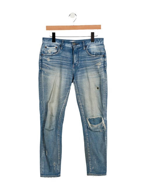 Moussy Mid-Rise Straight Leg Jeans