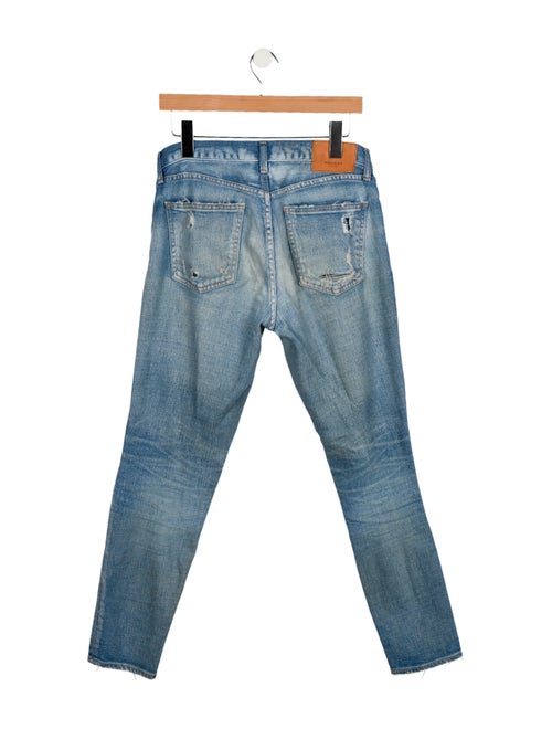Moussy Mid-Rise Straight Leg Jeans