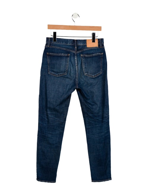 Moussy High-Rise Straight Leg Jeans