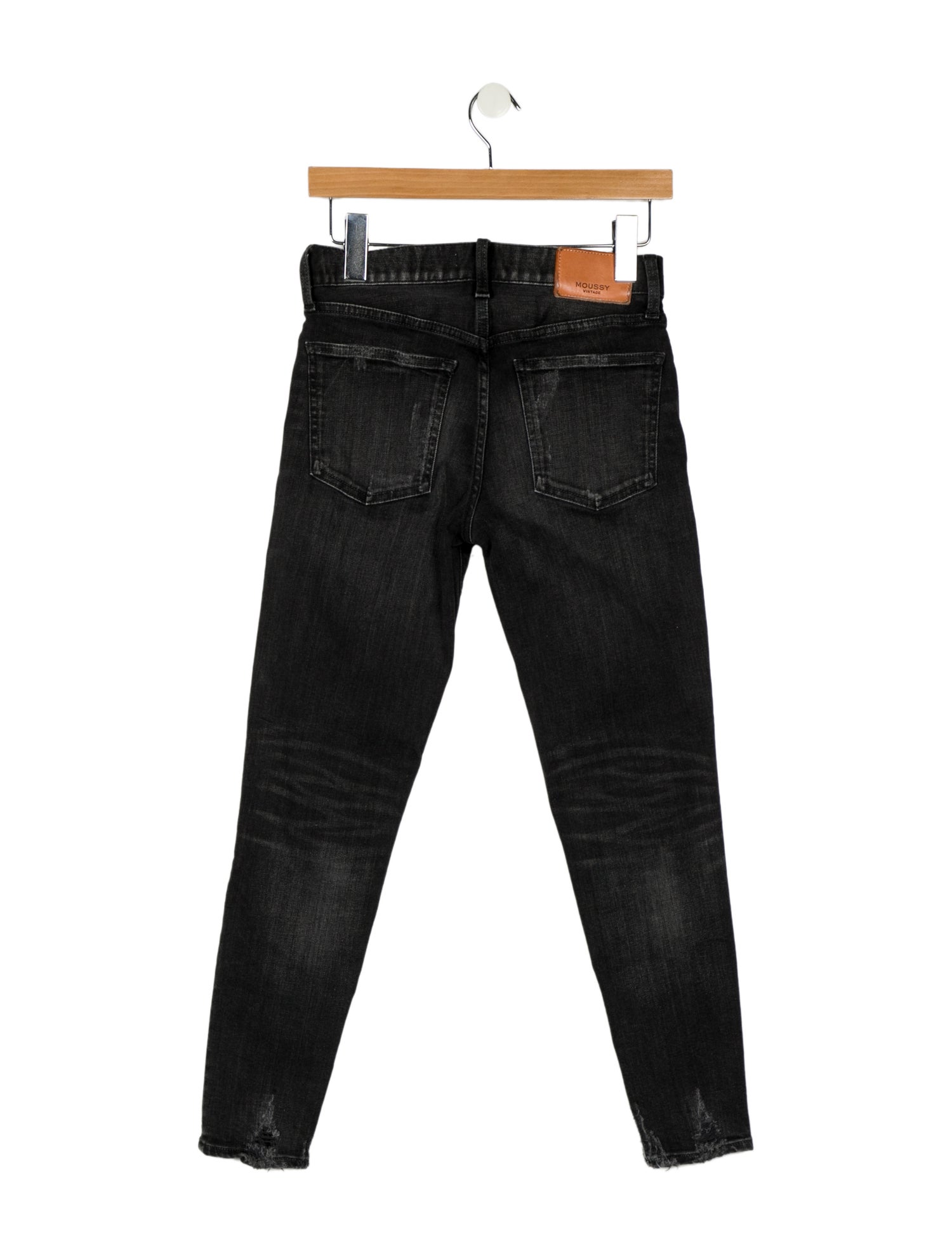 Moussy Mid-Rise Skinny Leg Jeans