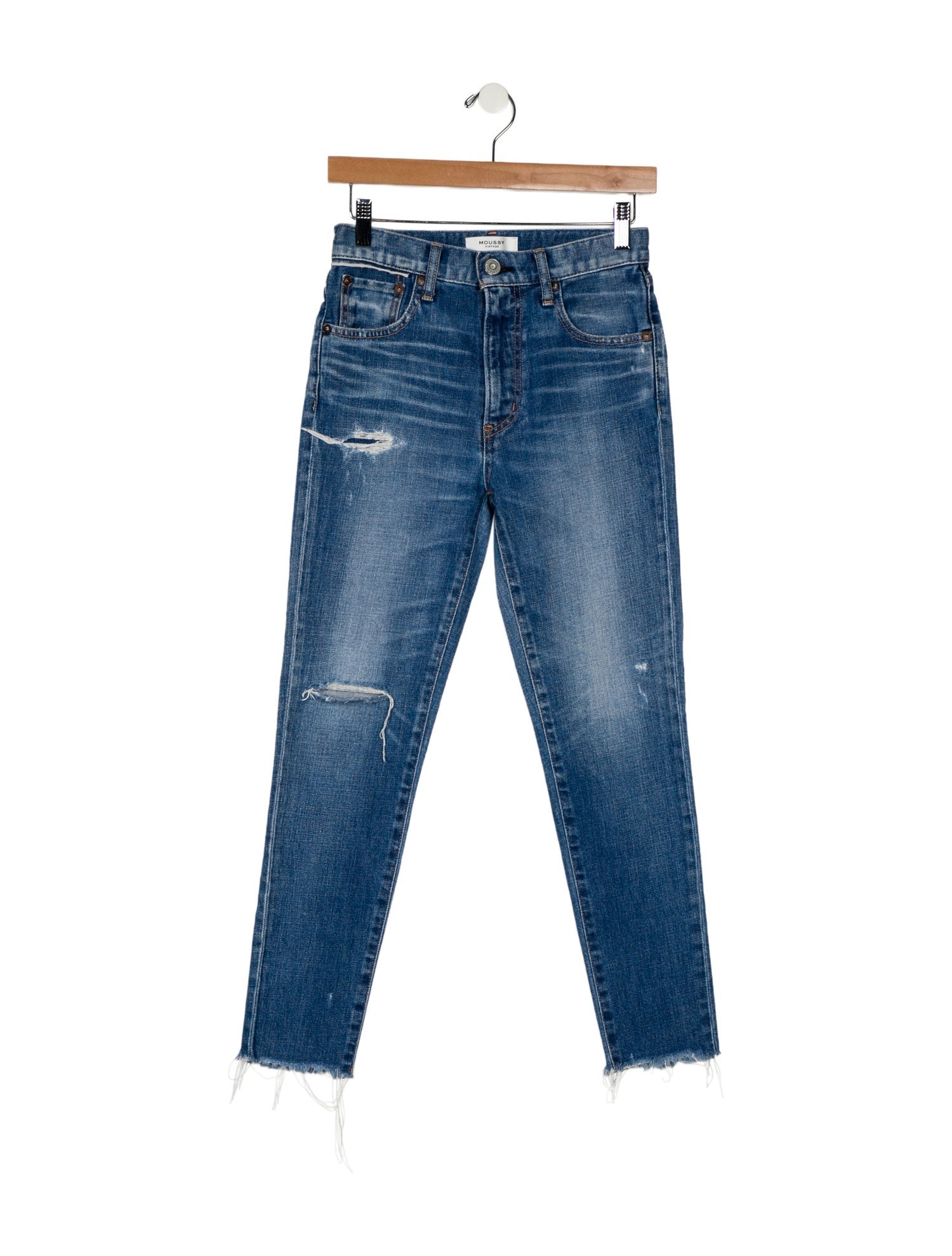 Moussy High-Rise Skinny Leg Jeans