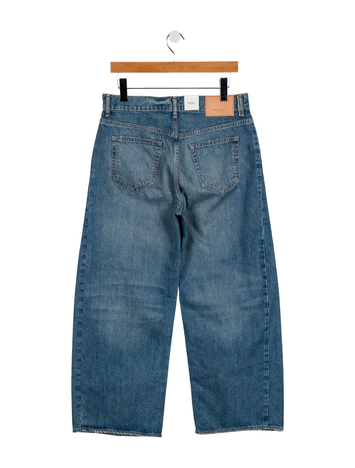 Moussy High-Rise Wide Leg Jeans