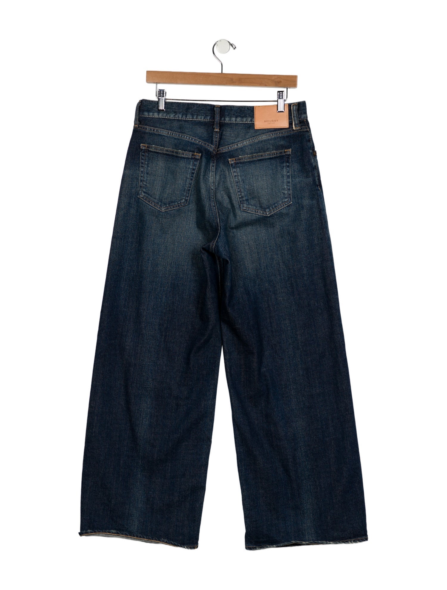 Moussy High-Rise Wide Leg Jeans