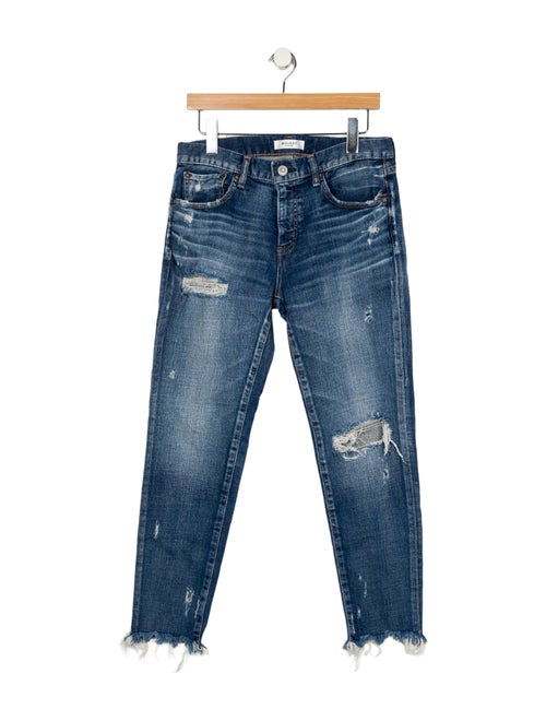 Moussy Mid-Rise Straight Leg Jeans