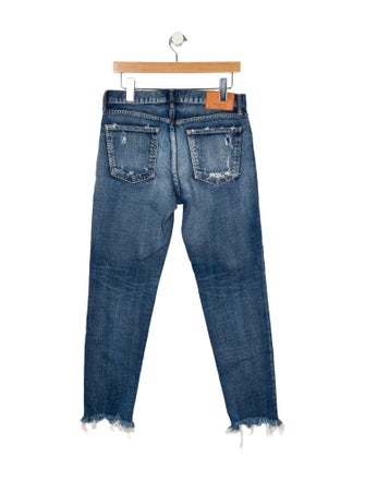 Moussy Mid-Rise Straight Leg Jeans